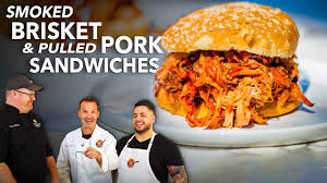 About 3 to 4 minutes. Smoked Brisket Pulled Pork Sandwich Slow Cooker Heaven Youtube