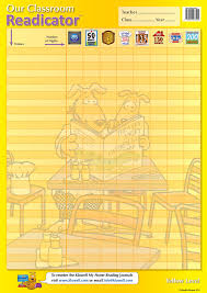 Our Classroom Readicator A2 Chart Yellow 1 Free Per Class Set