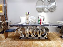 Enter your mobile number and select to receive automated marketing text messages about new items, great savings and more. Lyuba On Twitter Very Upscale Dining Table Skilled Craftsmanship And Fine Workmanship Make Stainless Steel As Bright As A Mirror Https T Co Nurbhagcjk Https T Co Rq1xvovooa