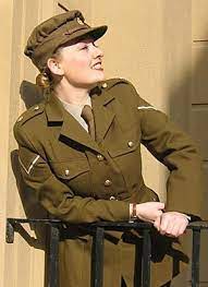 Auxiliary Territorial Service Military Women Wwii Women Military Suit