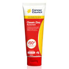 Why is using sunscreen especially important when i'm pregnant? Cancer Council Classic Zinc Sunscreen Spf50 Plus 100ml Amcal