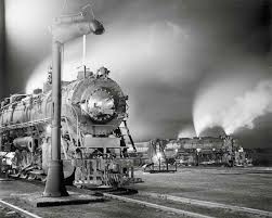 Duluth Missabe Iron Range 2 10 4 Left And 2 8 8 4 At Proctor Minn September 1954 Train Tracks Steam Railway Steam Locomotive