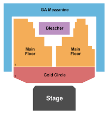 The Van Buren Seating Chart Phoenix