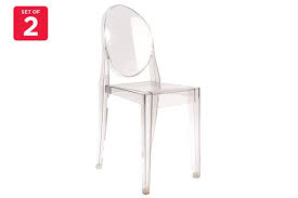 Excellent reviews, 2 year warranty & free uk. Matt Blatt Set Of 2 Philippe Starck Victoria Ghost Chair Replica Smoke Matt Blatt