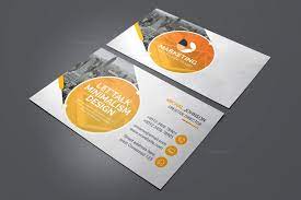 Communicate your greatness with custom business cards businesses in industries from restaurant to real estate can benefit from the power of a simple business card. Psd Marketing Business Card 002819 Template Catalog