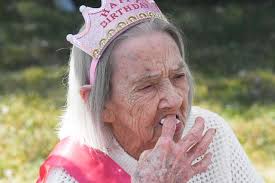Birthday party honors 103-year-old woman
