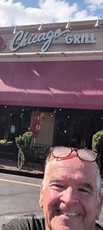 Rockland Spice Pizzeria's vibrant exterior at night