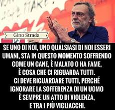 Federico fellini, cavaliere di gran croce omri (italian: Noi Con Gino Strada Ed Emergency Il Razzismo Non Ci Piace Facebook