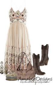 Country Chic By Amabiledesigns On Polyvore Country Dresses Fashion Country Girls Outfits