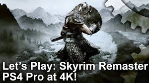 Skyrim console commands are an essential tool that players use to enter cheats into the game. Skyrim On Ps4 Pro Runs At Native 4k But There S A Catch Eurogamer Net