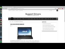 Driver Asus X454y Asus Drivers Video
