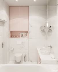 Decor Do Dia Banheiro Em Marmore Branco E Rosa Banheiros Modernos Decoracao Do Banheiro Banheiro Marmore