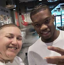 National Champions! Alijah Martin (North Pike High School) Florida's AD  Scott Stricklin (Jackson Prep)