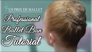 Now you have a ballet bun! Professional Ballet Bun Tutorial Youtube