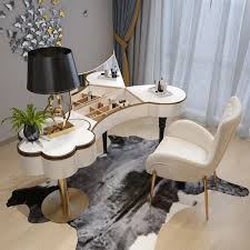 Makeup vanities can be set up in the bathroom or the bedroom and come in many different designs and sizes. Bedroom Makeup Vanity Table With Mirror Storage Stainless Steel Small In White