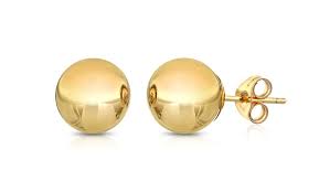 (5) total ratings 5, $176.71 new. Solid 14k Gold Ball Studs Groupon
