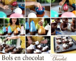 Comment Realiser Un Bol En Chocolat Avec Un Ballon De Baudruche