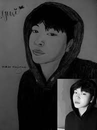 rabin angeles portrait drawing...