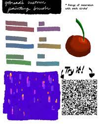 ,lo que en este libro hay son codigos de ibis paint que son llamados ibispen,son codigos de lapices modificados y creados por personas,como ¨lapiz de pelo¨ que tiene para que pueda hacer el cabello,entre otros. Qr Code For My Painting Brush Ibispaintx