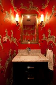 Zebra print bathroom zebra decor ideas para organizar zebras bath accessories getting organized decoration toilet paper household. Scalamandre Zebra Wallpaper Houzz