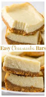 New York Style Cheesecake Bars Baker By Nature Recipe Cheesecake Bars Easy Easy Cheesecake Cheesecake Bar Recipes