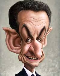 Caricature politique d'un homme ambitieux et énergique ce qui frappe au premier regard dans cette caricature de nicolas sarkozy réalisée d'après photo. Nicolas Sarkozy Walter Toscano Peru Irancartoon