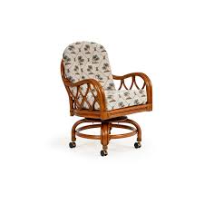 In fact, some models have specifically designed backs which support your lower back as well as keep you from slouching with. Jamaica Rattan Swivel Tilt Caster Dining Chair Leaders Furniture