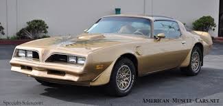 Only 8,666 y88 gold special editions left the factory in 1978. 1978 Trans Am