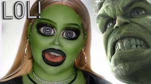 hulk makeup you