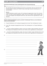 Eine zufa besteht aus 3 teilen: Sekundarstufe Unterrichtsmaterial Deutsch Texte Schreiben Besseres Ausdrucksvermogen Im Aufsatz Texte Zusammenfassen