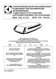 Electrolux Cal61 205 User Manual Manualzz
