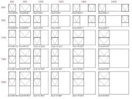 Standard Window Sizes Chart Sici Com Co