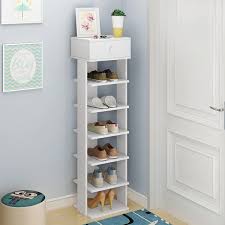 In this instructable i'll show you how i made this shoe storage bench. 7 Tier Shoe Rack Entryway Shoe Tower Vertical Shoe Organizer Wooden Shoe Storage With Drawers 10x10 6x49 Inches Walmart Com Walmart Com
