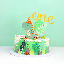 Mila's rainbow 1st birthday party. Buy Laventy Gold Dinosaur First Birthday Decoration Dinosaur One Cake Topper Dinosaur 1st Birthday Cake Topper For Boy Dinosaur Birthday Party Decoration Online In Germany B08971gz78