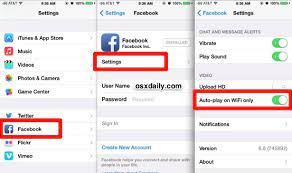 Tips to stop facebook videos playing automatically on my android application or browser. Stop Auto Playing Videos On Facebook For Ios To Conserve Cellular Data Osxdaily
