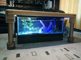 Model Meja Ruang Tamu Aquarium Unik Aquarium Coffee Table Decorating Coffee Tables Creative Coffee Table