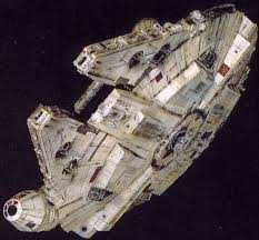 The Millennium Falcon Essentially A Muscle Car In Space Han Solo S Freighter Is Easily The Most Memorable S Star Wars Vehicles Star Wars Models Star Wars Art