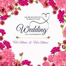 Happy Wedding Anniversary Wish Images Free Download In 2020 Blank Wedding Invitation Templates Wedding Invitation Background Floral Wedding Invitations