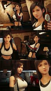 I did some combining from the original and the newer one, if this one does well i'll do aerith too. Tifa Default And Original Dress The Classic Choice In Final Fantasy 7 Remake Bart Final Fantasy Vii Cloud Final Fantasy 7 Tifa Final Fantasy Vii Remake