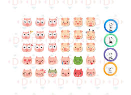 Download icons in all formats or edit them for your designs. Pig Animoji Graphic By Trungdo1621 Creative Fabrica Silhouette Designer Edition Creative Cricut Design