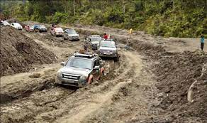 Especially the trans papua roads, paved nice. Trans Papua Suara Surabaya