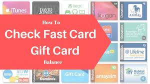 Check spelling or type a new query. How To Check Fast Card Gift Card Balance