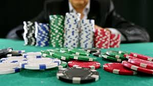 A Gambler at a Poker Stock Footage Video (100% Royalty-free ...