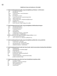 Banyak sekali contoh kalimat efektif yang bisa anda temukan melalui berbagai bacaan. Imbuhan Dalam Bahasa Inggris