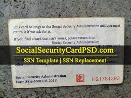 Maybe you would like to learn more about one of these? Blank Fillable Social Security Card Template Psd Ssn Font Generator