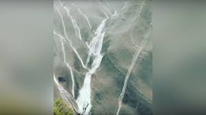 It is definitely a privilige for those who are able to experience this wonder in person as this does not occur very often. Record Breaking Desert Rains Send Waterfalls Down Australia S Ayers Rock Video Rt World News