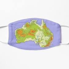 Several maps of continents to choose from. Australia Map Face Masks Redbubble