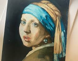 Jeune Fille À La Perle Projekte :: Photos, videos, logos, illustrations and  branding :: Behance