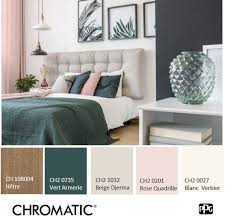 Couleur Chromatic 2019 Doux Contrastes Les Roses Comme Les Beiges Illuminent Le Vert Armerie Quel Que Soit Vo Deco Chambre Vert Deco Chambre Vert Chambre