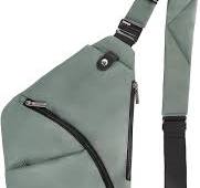 Amazon.com: OSOCE Travel Sling Bag with RFID Pocket, Anti ...